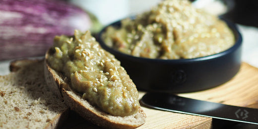 Baba Ghanoush mit Sesamsaat