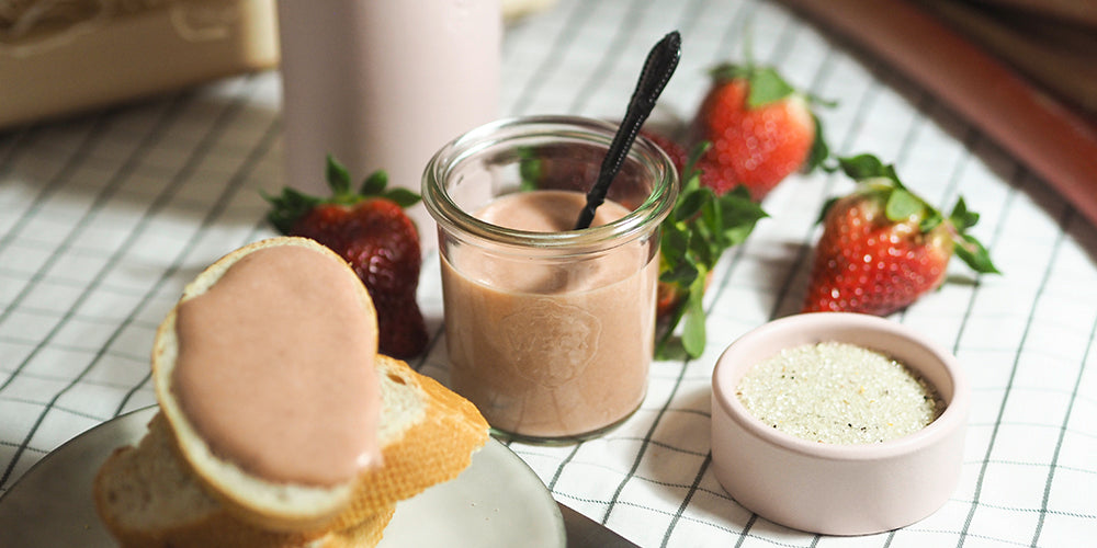 Rhabarber Curd mit P&S Frühlingszucker