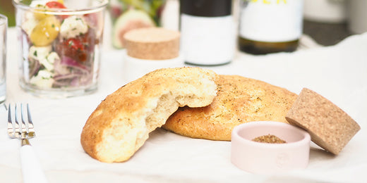 Foccacia mit Picknicksalz