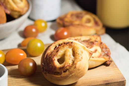 Pizzaschnecken mit Italienischen Kräutern