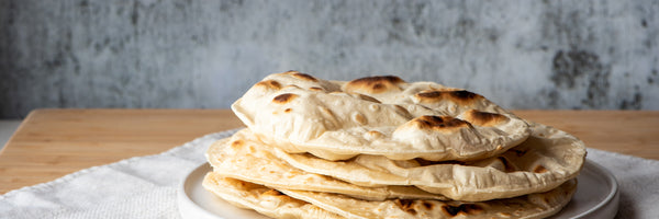 Würziges Naan mit Garam Masala