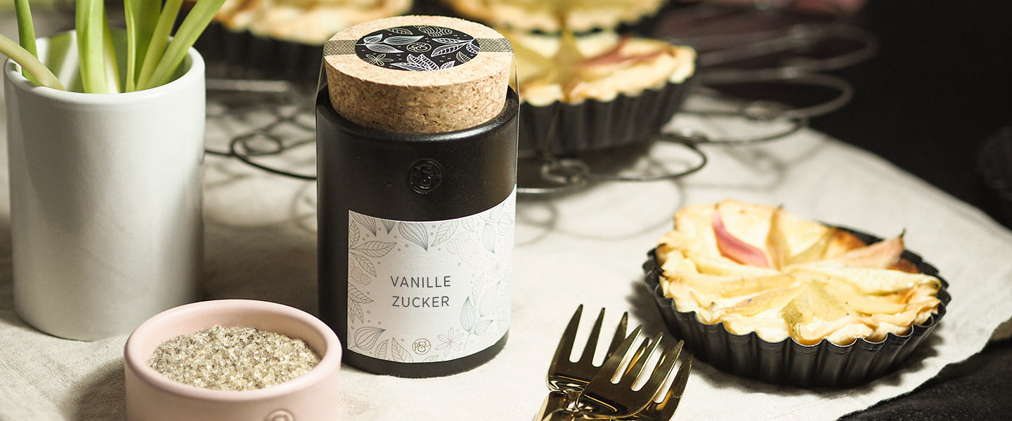 Rhabarber-Tartelettes mit Vanille