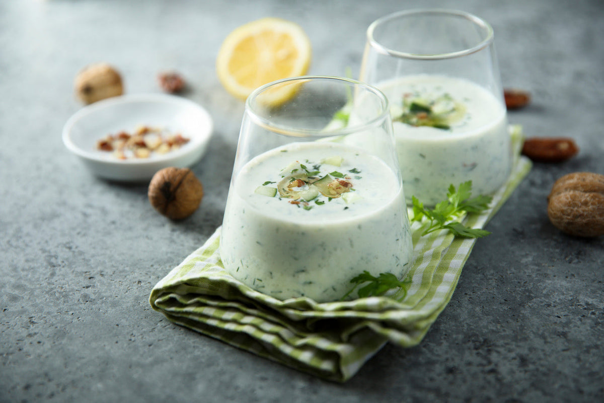 Gurkenkaltschale mit Hawaii Salz – sommerlich frisch & aromatisch