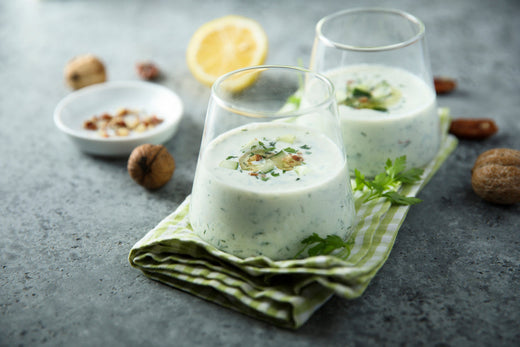 Gurkenkaltschale mit Hawaii Salz – sommerlich frisch & aromatisch