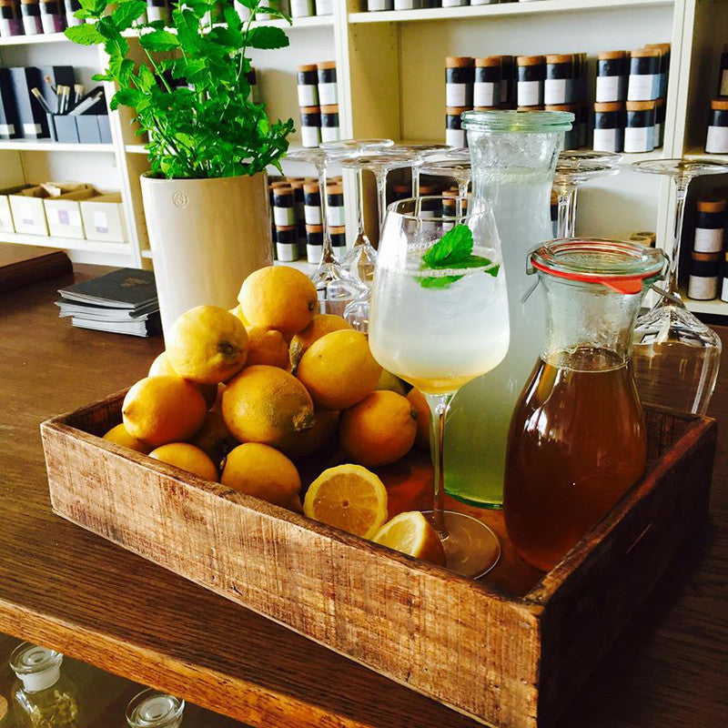 Würzige Zitronenlimonade selbstgemacht!
