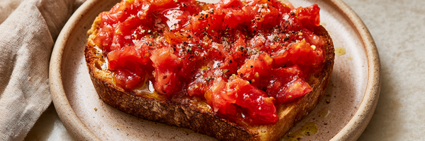 Pan con tomate mit Zitronensalz