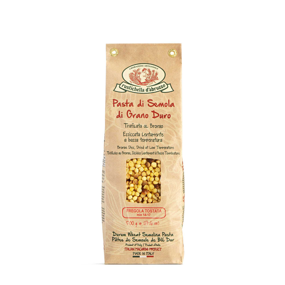 Fregola Tostata aus Hartweizengrieß
