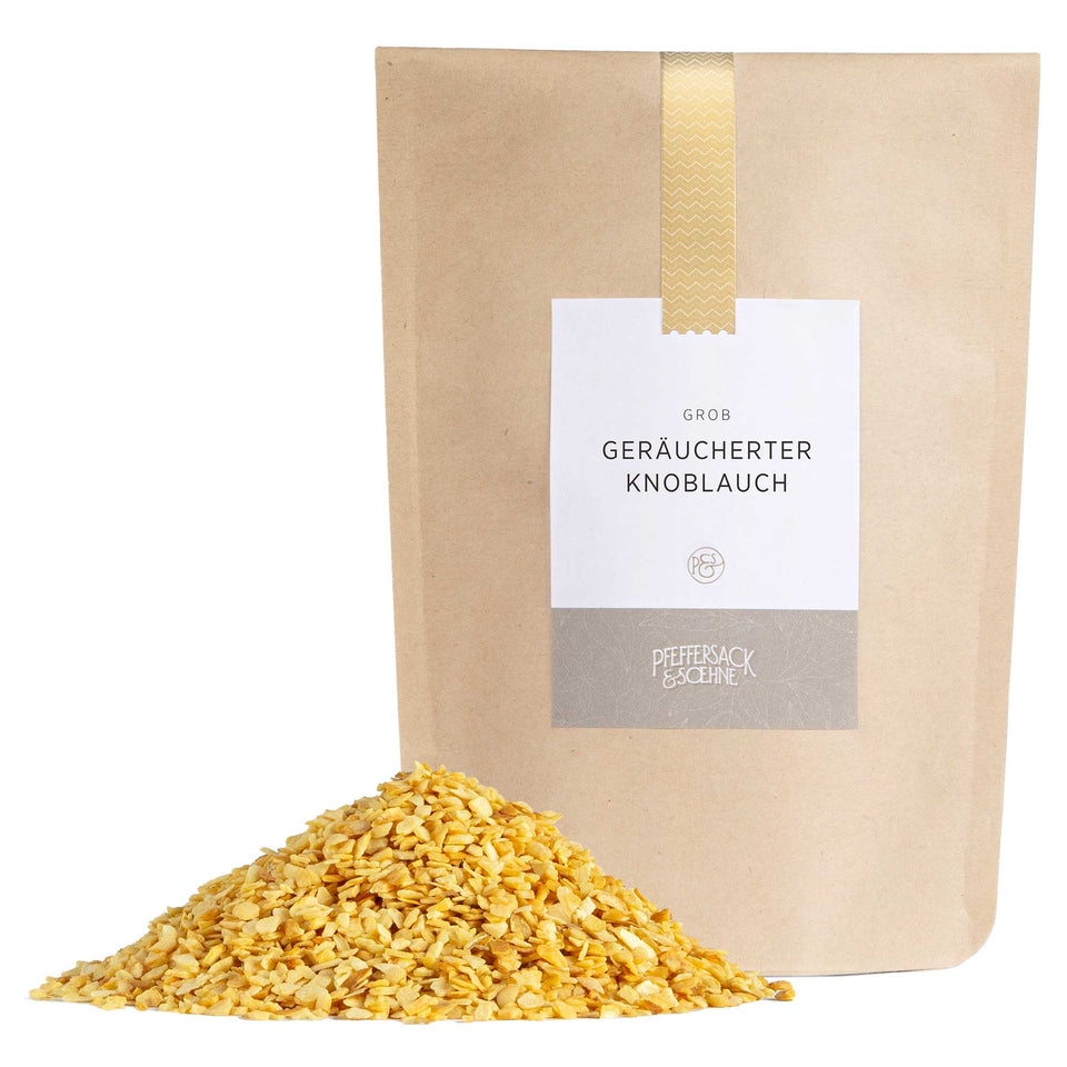 Geräucherter Knoblauch