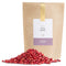 Ganze Rosa Beeren im Kraftbeutel von Pfeffersack & Soehne – milde rosa Pfefferbeeren mit fruchtig-würzigem Aroma für Fisch und Desserts.