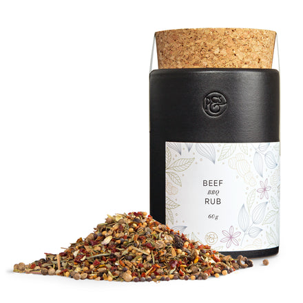 Beef BBQ Rub Grillgewürzmischung in der Keramikdose von Pfeffersack & Soehne